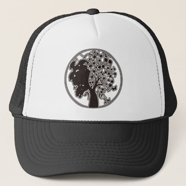 Casquette Arborescence_Musique (Devant)