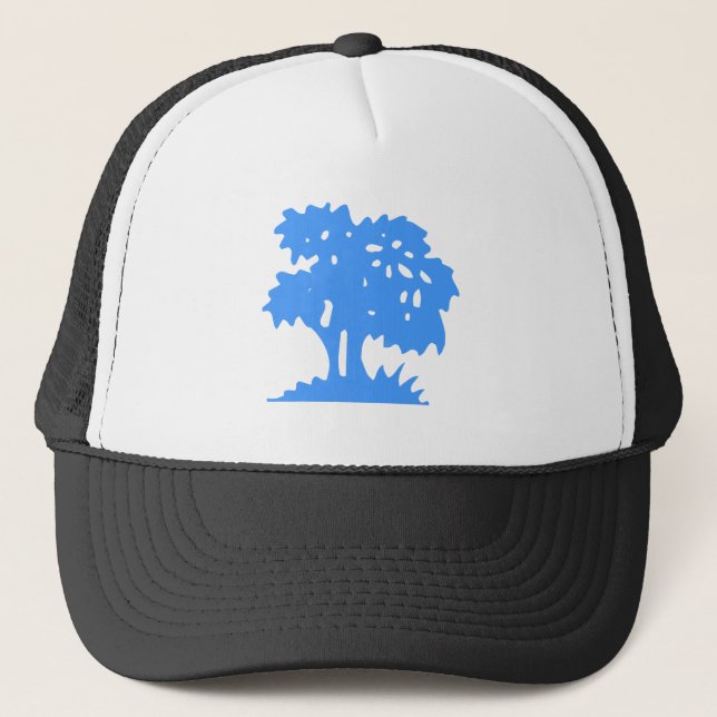 Casquette Arbre à dessin - Bleu Bébé (Devant)