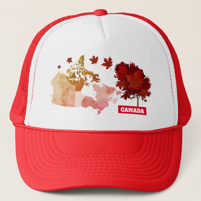 Casquette Arbre à érable du Canada (Devant)