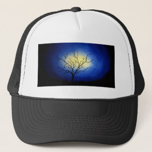 Casquette Arbre Abstrait - Art Moderne