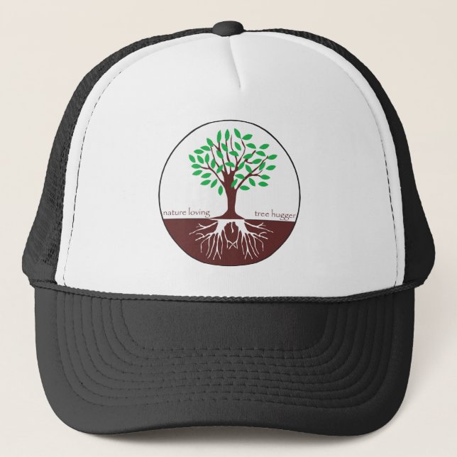Casquette Arbre affectueux Hugger de nature (Devant)