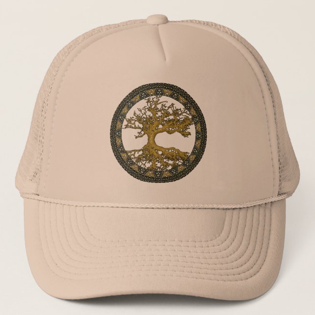 Casquette Arbre ancien de vie (Devant)
