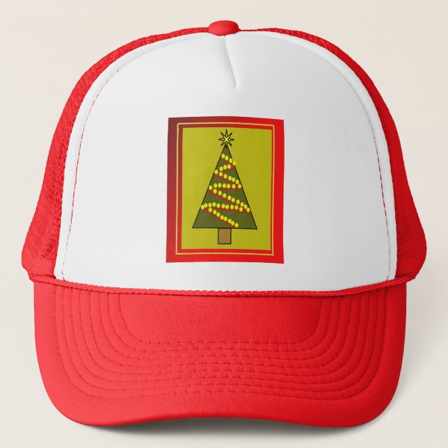 Casquette Arbre de Noël (Devant)