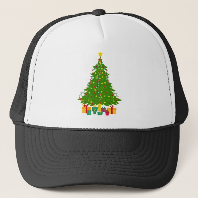 Casquette Arbre de Noël (Devant)