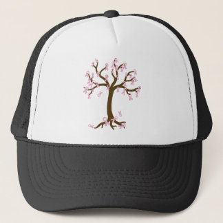 Casquette Arbre de ruban de cancer du sein