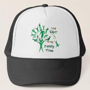 Casquette Arbre familial amusant