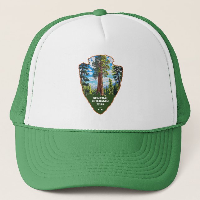 Casquette Arbre Général Sherman Séquoia NP Arrowhead (Devant)
