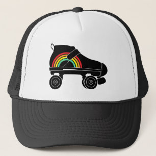 Casquette arc-en-ciel à quatre rouleaux