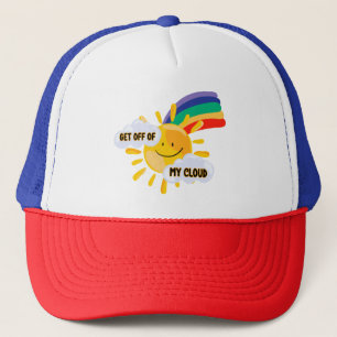 Casquette Arc en ciel coloré Descendre de mon nuage