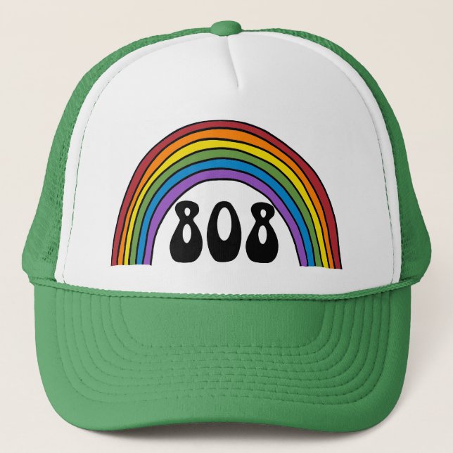 Casquette Arc-en-ciel dans les 808 (Devant)