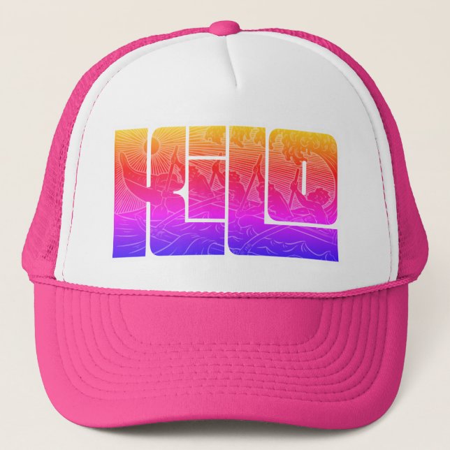 Casquette Arc-en-ciel de kilo (Devant)