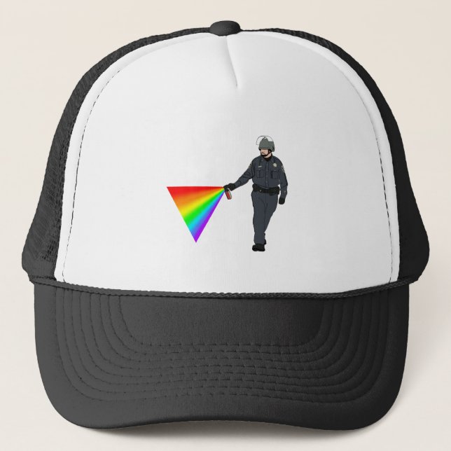 Casquette Arc-en-ciel décontracté de cannette de fil de (Devant)