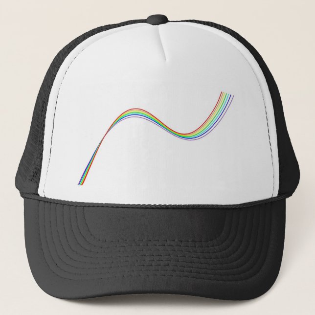 Casquette arc-en-ciel hyperbole (Devant)
