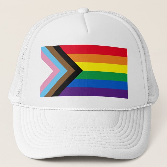 Casquette Arc-en-ciel Lgbtq drapeau de la diversité gay (Devant)