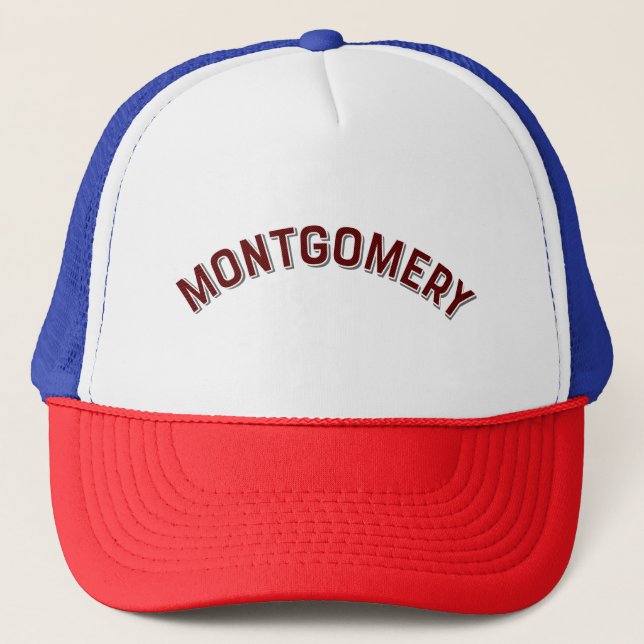 Casquette Arc Vintage de Montgomery, Alabama (Devant)
