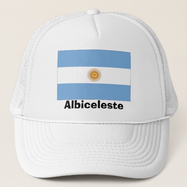 Casquette Argentine "Albiceleste" (Devant)