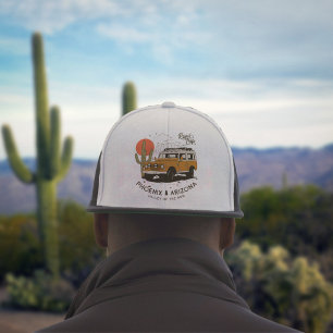 Casquette Arizona Desert Sunset Road Trip Cactus Phoenix