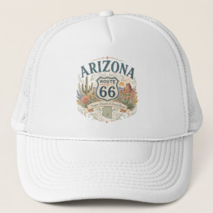 Casquette Arizona Route 66 Road Trip Désert Style Vintage
