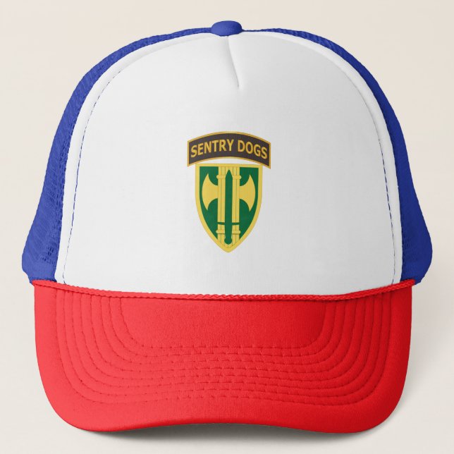 Casquette Armée - Brigade du 18e député - Chiens de garde On (Devant)