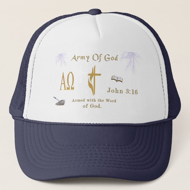 Casquette Armée de Dieu (Devant)