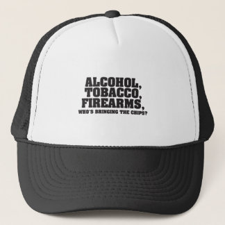 Casquette Armes à feu de tabac d'alcool qui apporte les