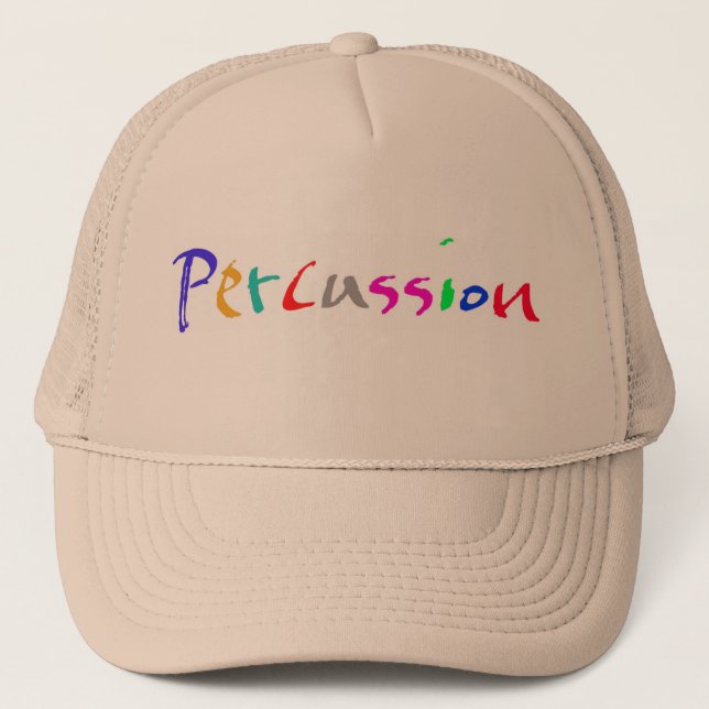 Casquette Armes de percussion massive  chapeau "Percussion" (Devant)
