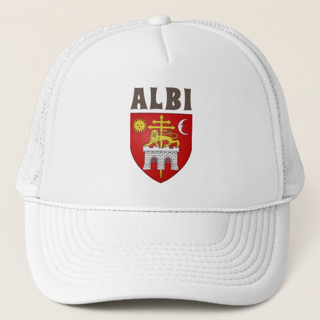 Casquette Armoiries d'Albi, France (Devant)