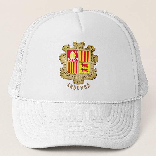 Casquette Armoiries d'Andorre (Devant)