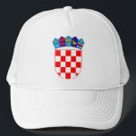 Casquette Armoiries de la Croatie<br><div class="desc">Republika Hrvatska. Armoiries de Croatie.</div>