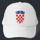 Casquette Armoiries de la Croatie<br><div class="desc">Republika Hrvatska. Armoiries de Croatie.</div>