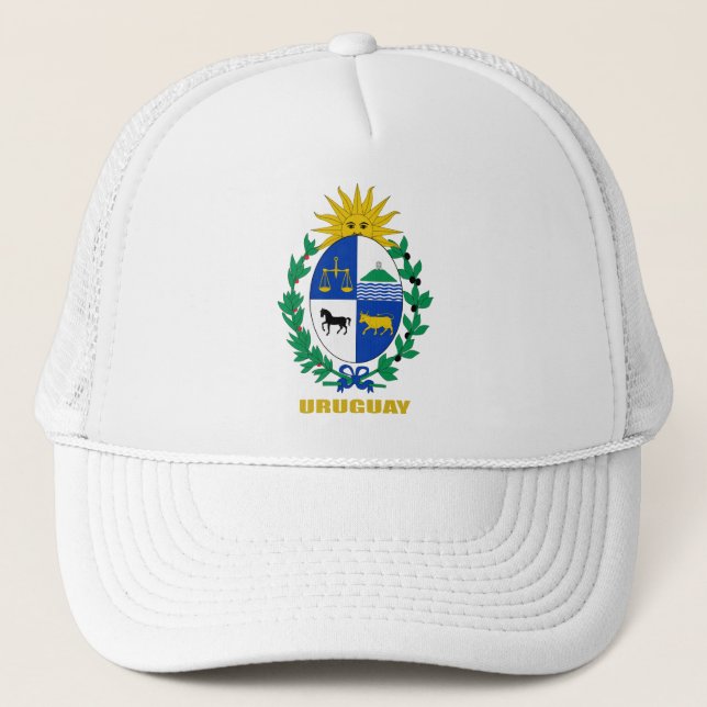 Casquette Armoiries de l'Uruguay (Devant)