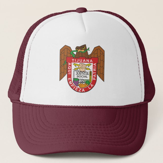Casquette Armoiries de Tijuana, Mexique (Devant)
