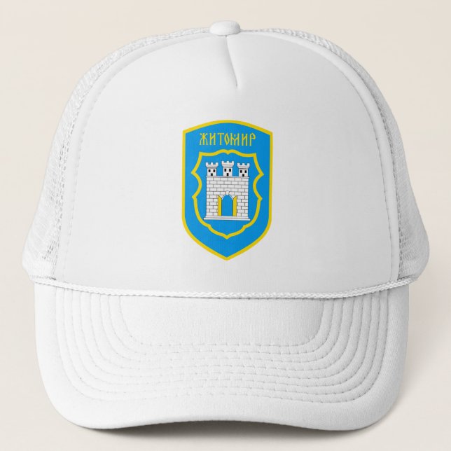 Casquette Armoiries de Zhytomyr - UKRAINE (Devant)