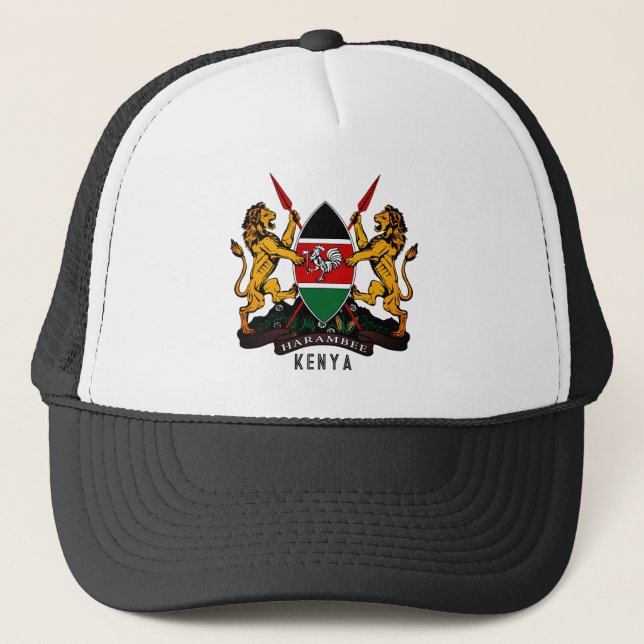 Casquette Armoiries du Kenya (Devant)