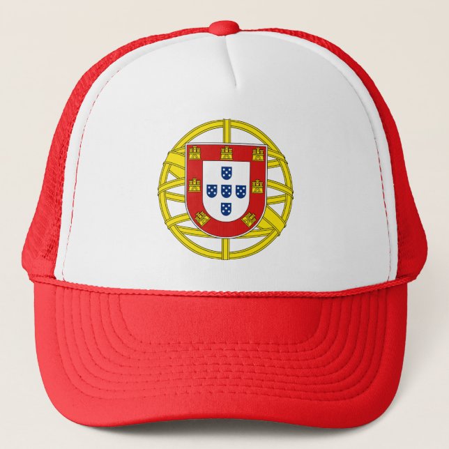 Casquette Armoiries du Portugal (Petit cacao) (Devant)