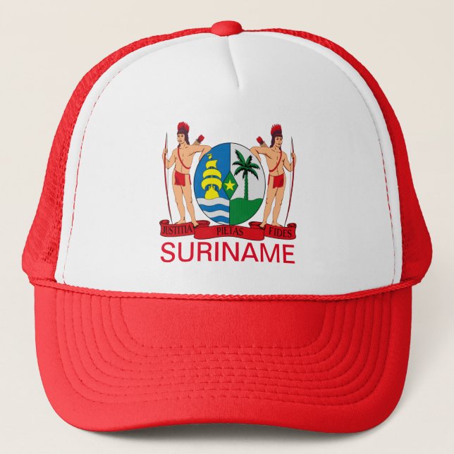 Casquette Armoiries du Suriname (Devant)