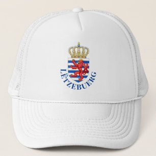 Casquette Armoiries luxembourgeoises (avec nom en dessous)