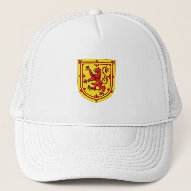 Casquette Armoiries Rampant Lion D'Écosse (Devant)
