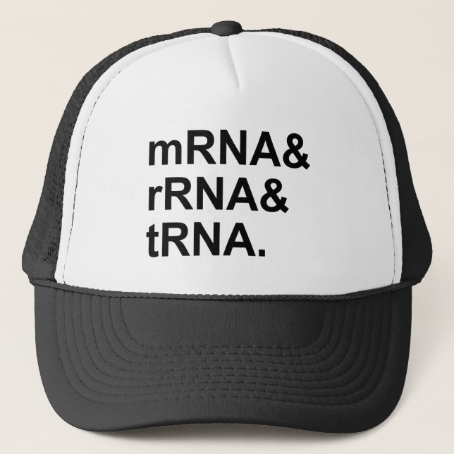 Casquette ARNm ARNr ARNt | Types d'ARN (Devant)