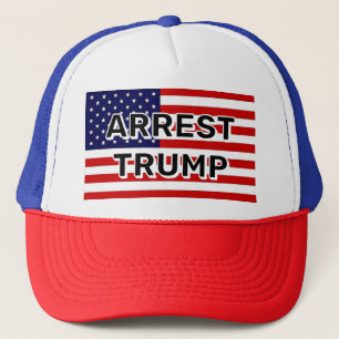 Casquette ARREST TRUMP ( vous pouvez modifier les mots )