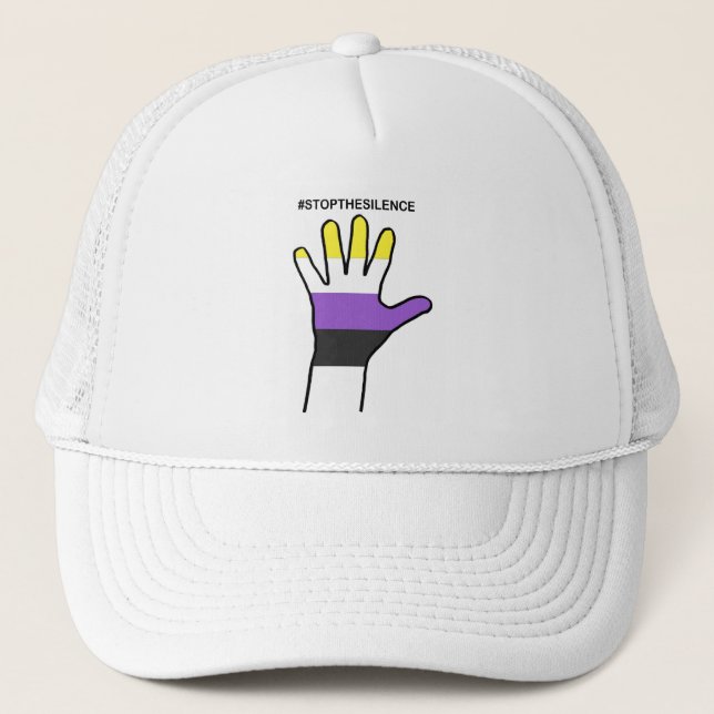 Casquette arrêt non binaire (Devant)