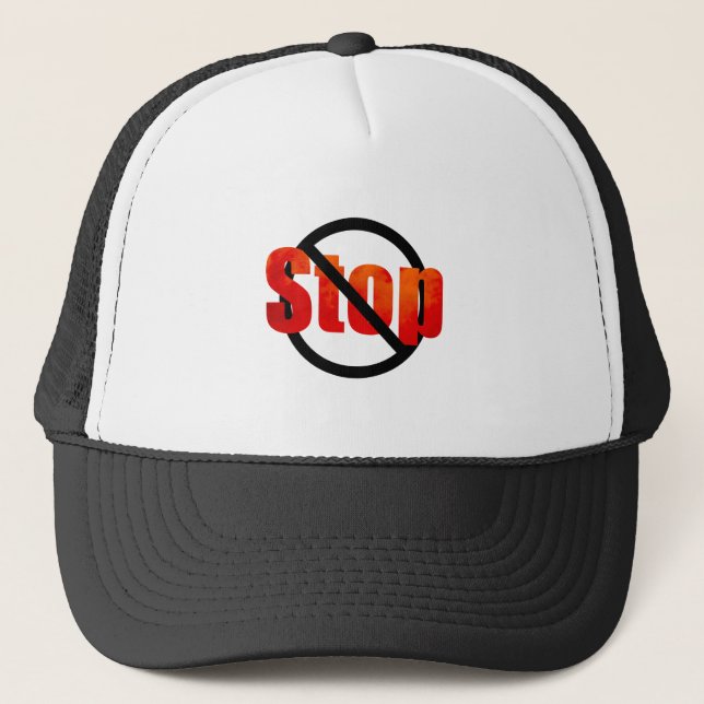 Casquette Arrêter (Devant)