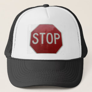 Casquette Arrêter le signe