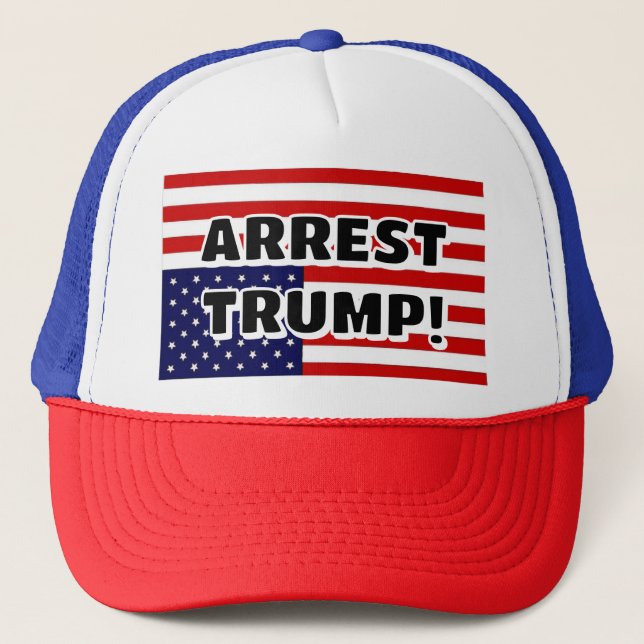 CASQUETTE ARRÊTER TRUMP ! (Devant)