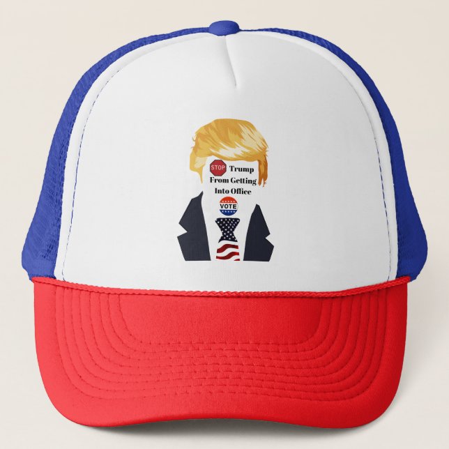 Casquette Arrêter Trump Trucker Hat (Devant)