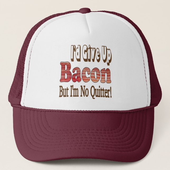 Casquette Arrêteur de Bacon (Devant)