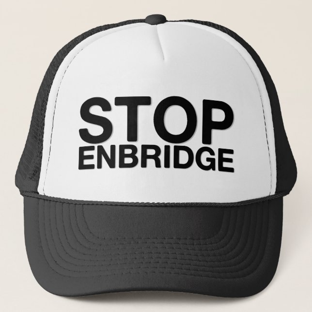 Casquette Arrêtez le T-shirt d'Enbridge, le chandail (Devant)