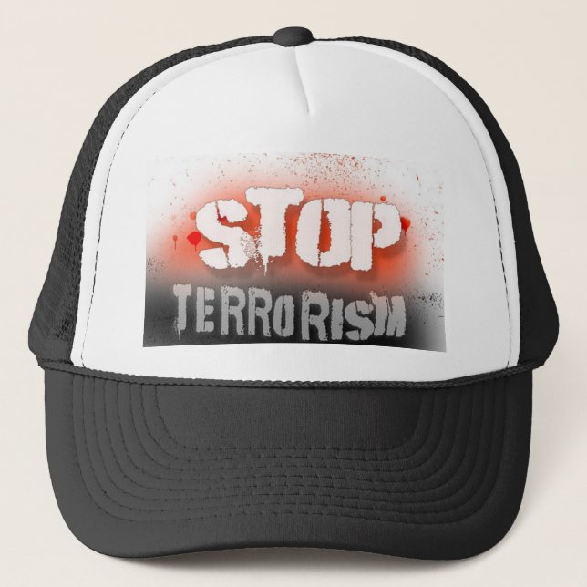 Casquette Arrêtez le terrorisme, casquette, à vendre ! (Devant)