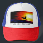 Casquette Art Abstrait Cheval de course Blanc Rouge Bleu Mod<br><div class="desc">Art Abstrait Cheval Blanc Rouge Bleu Élégant Chapeau Modèle moderne Trucker.</div>