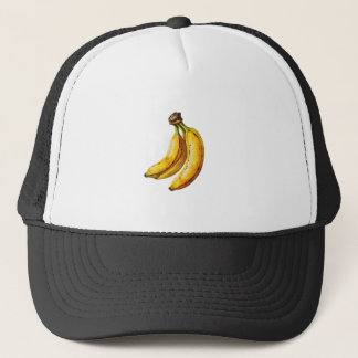 Casquette Art aquarelle de banane juteuse